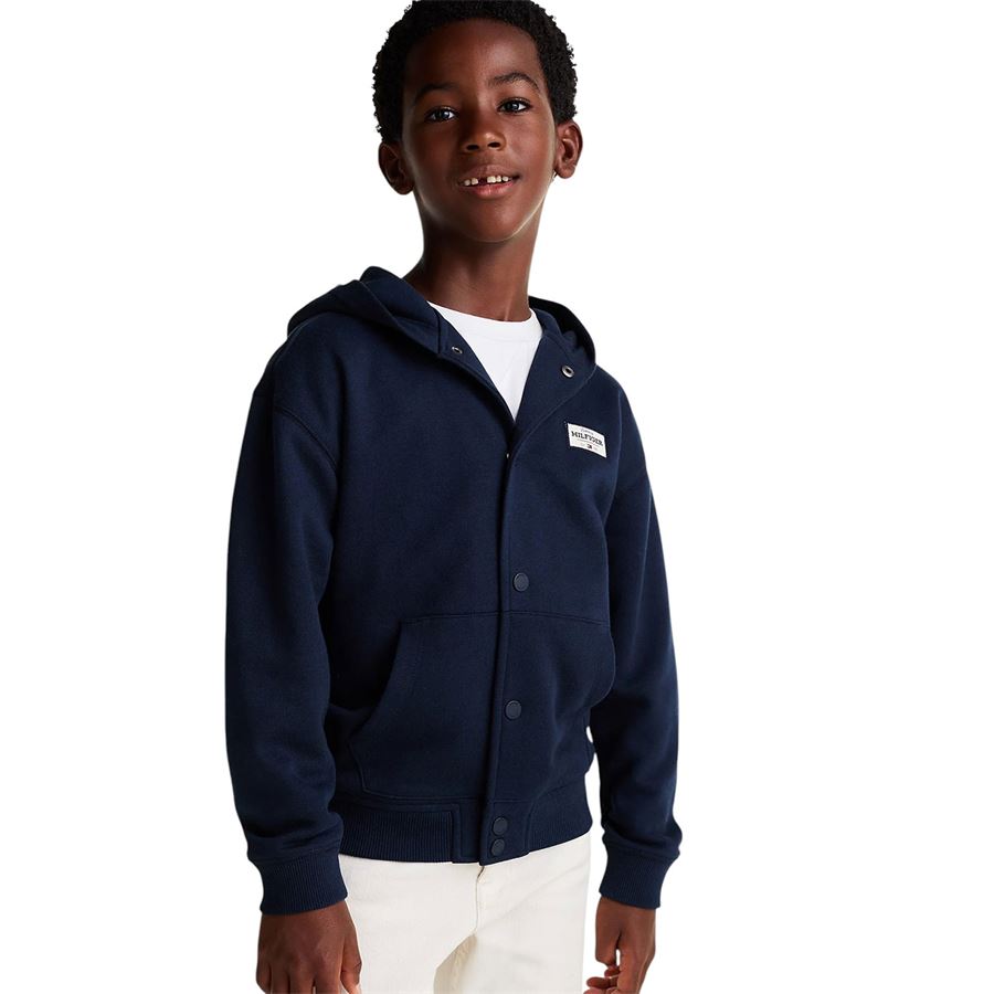 Felpa da bambino 1985 Collection con cappuccio Tommy Hilfiger | THKB0KB09314C1G